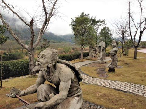 武夷山雕像