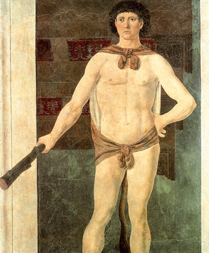 皮耶罗·德拉·弗朗切斯卡欧洲男子肖像