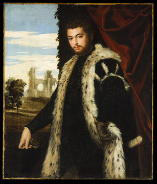 保罗·委罗内塞男人肖像油画