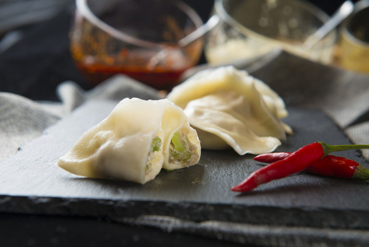 水饺特写