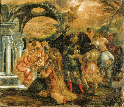 埃尔·格列柯埃尔格列柯圣母圣婴油画