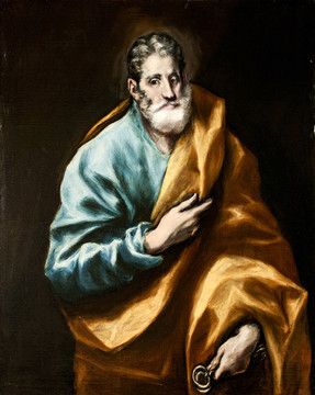 埃尔·格列柯耶稣天使宗教人物油画
