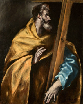 埃尔·格列柯圣菲利普人物肖像油画