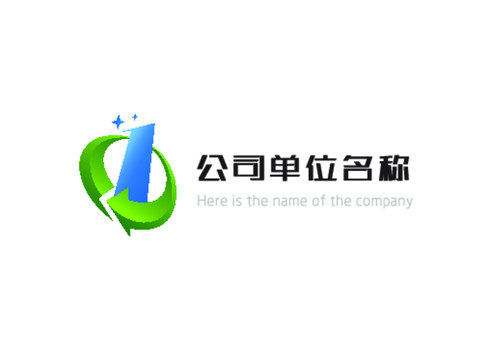 建筑科工企业硬朗logo标志