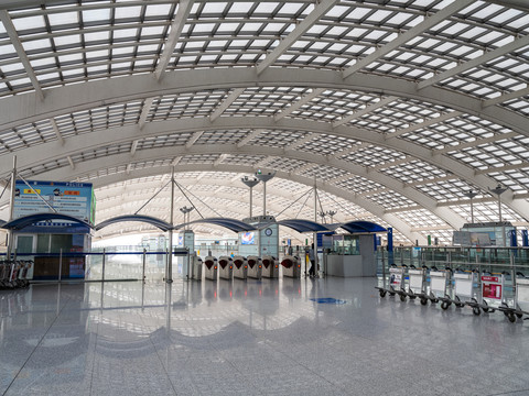 北京城铁机场线T3航站楼站
