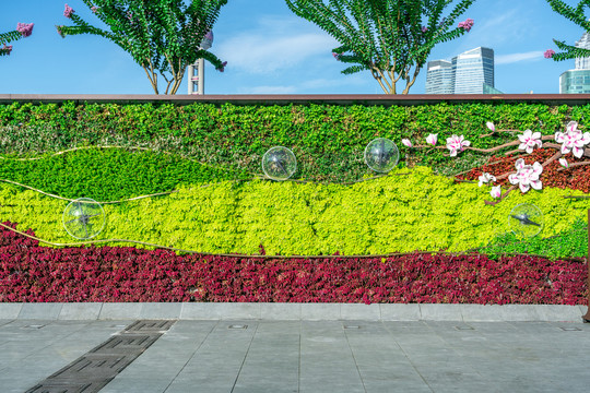花草植物墙