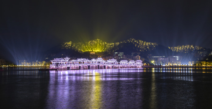 城市旅游节目灯光秀