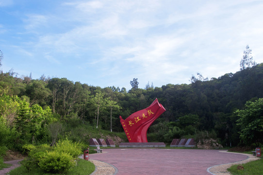 长江支队纪念园景观