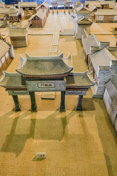 瓷器官窑制作场所模型