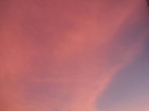 粉红天空