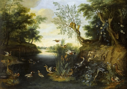 彼得·勃鲁盖尔唯美意境风景油画