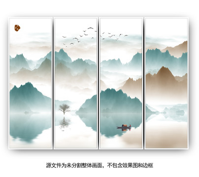新中式壁画
