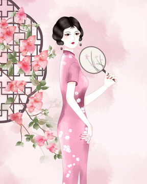 旗袍美人