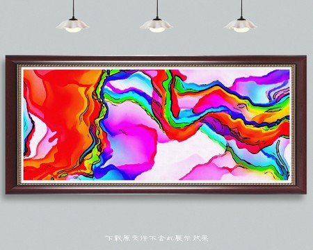 简约抽象画
