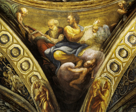 柯勒乔 欧洲教堂壁画