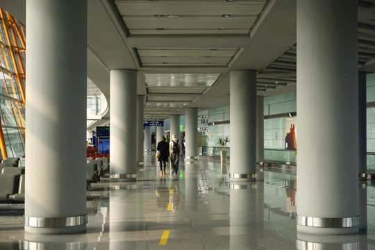 北京首都国际机场候机厅