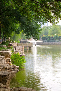 湖边风景