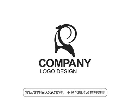 中国风羚羊LOGO