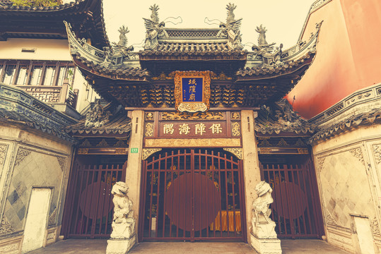 上海城隍庙大门
