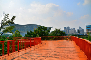 成都天府新区城市风光