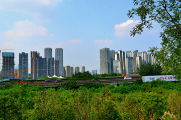 成都天府新区城市风光