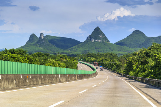 高速公路风光