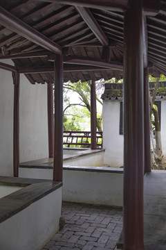 江南园林走廊