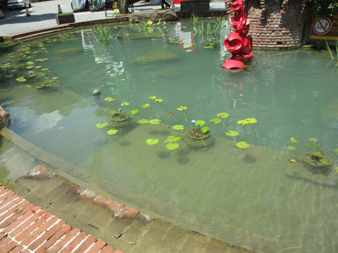 广场水景