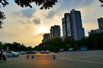 天府新区建筑风景