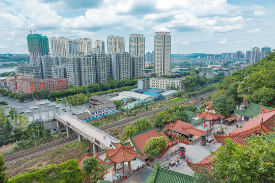 绵阳城市圣水寺