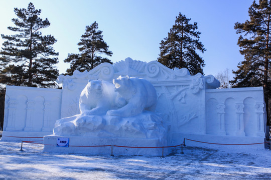 哈尔滨雪雕