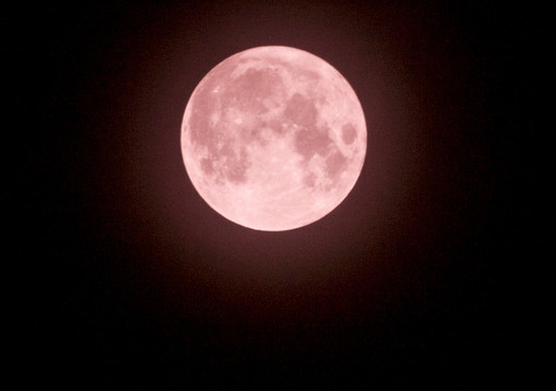 圆月圆月亮红月亮高清圆月