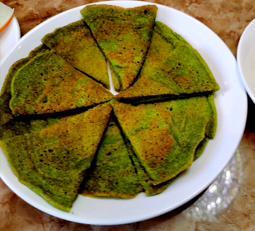 菠菜荞麦饼