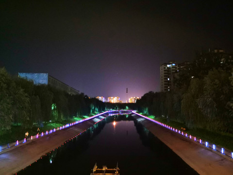 城镇夜景