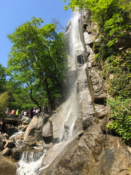 天津盘山飞瀑