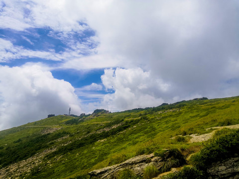 秦岭光头山