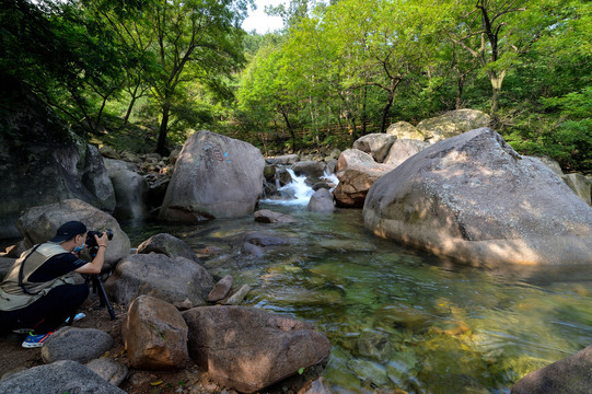 崂山北九水景区