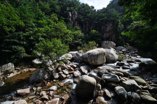 崂山北九水景区