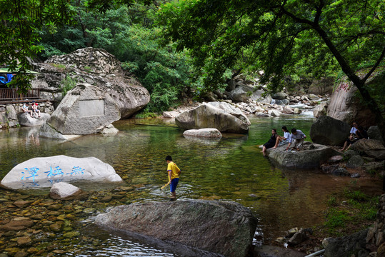 崂山北九水景区