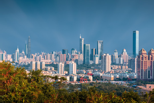 深圳市区建筑风光