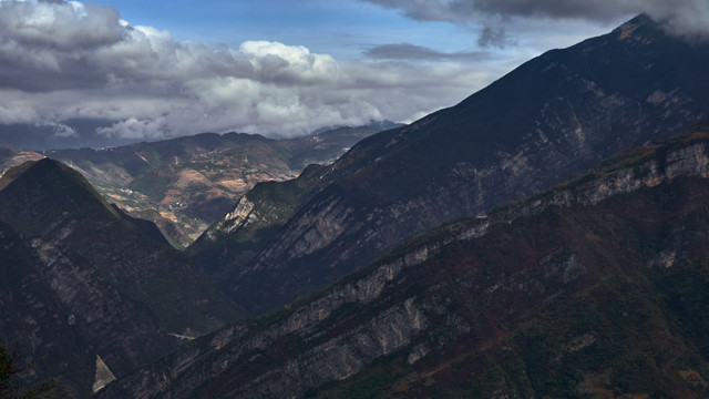 巫峡红叶