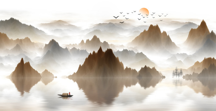 山水画