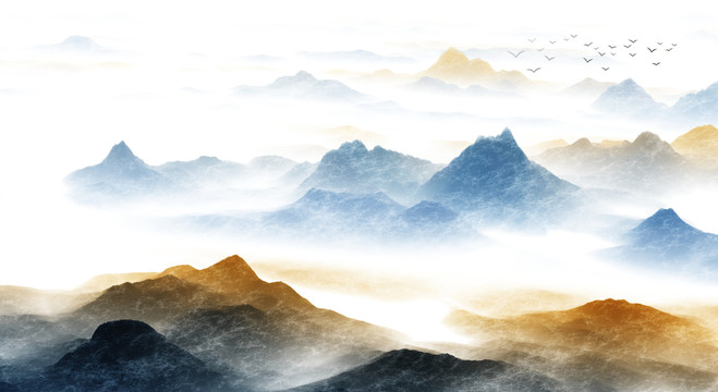 水墨山水