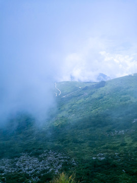 秦岭光头山