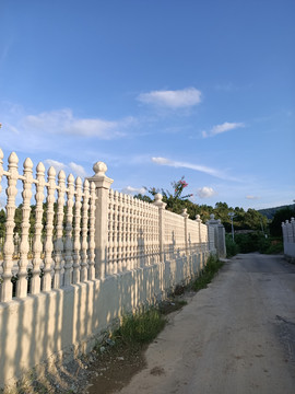 水泥栏杆围墙