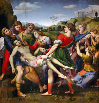 拉斐尔·圣齐奥宗教人物油画