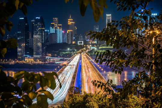 重庆城市夜景风光