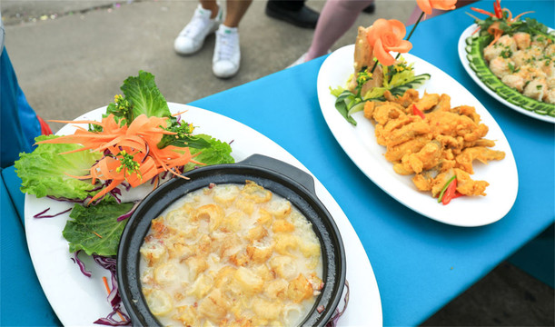 桂山岛海鲜美食