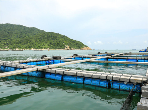 珠海市桂山岛景色和海钓运动