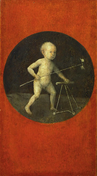 耶罗尼米斯·博斯小男孩油画